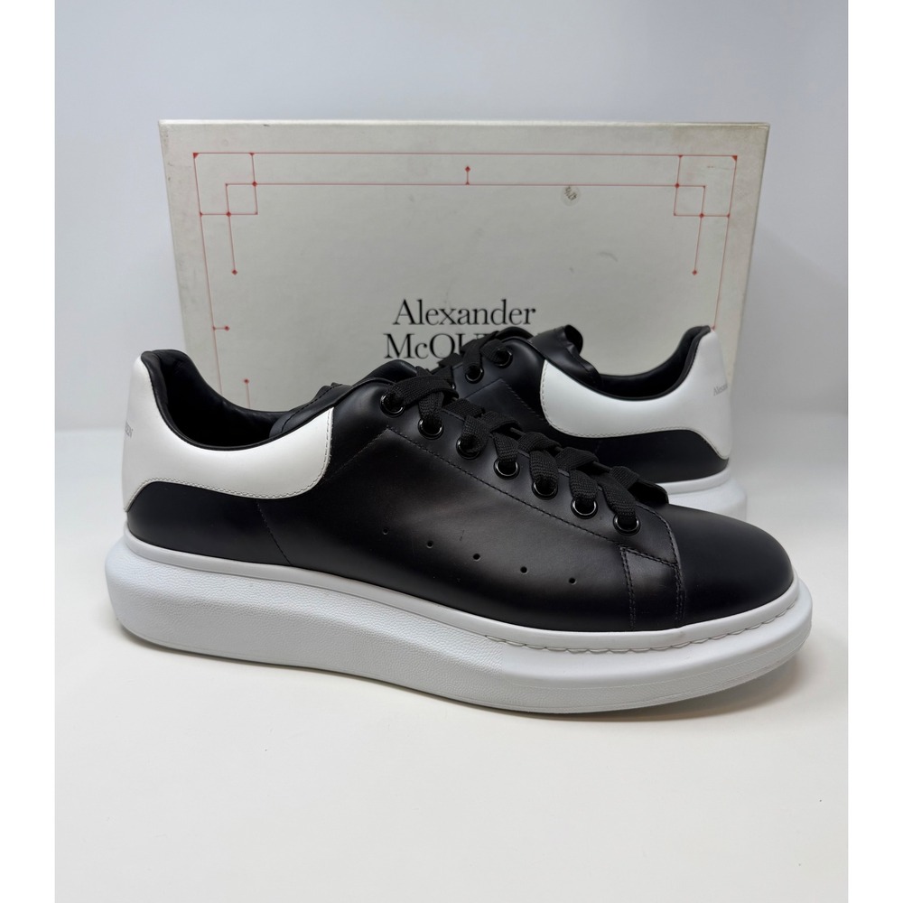 Alexander McQueen Oversized Sneaker Black/White Size 14.5 US 47.5 EU